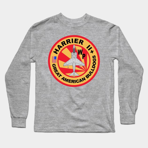 VMA-223 Bulldogs Squadron Long Sleeve T-Shirt by MBK